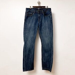 Men's Levis 559 Relaxed Straight Fit Denim Blue Jeans 34 X 34‎